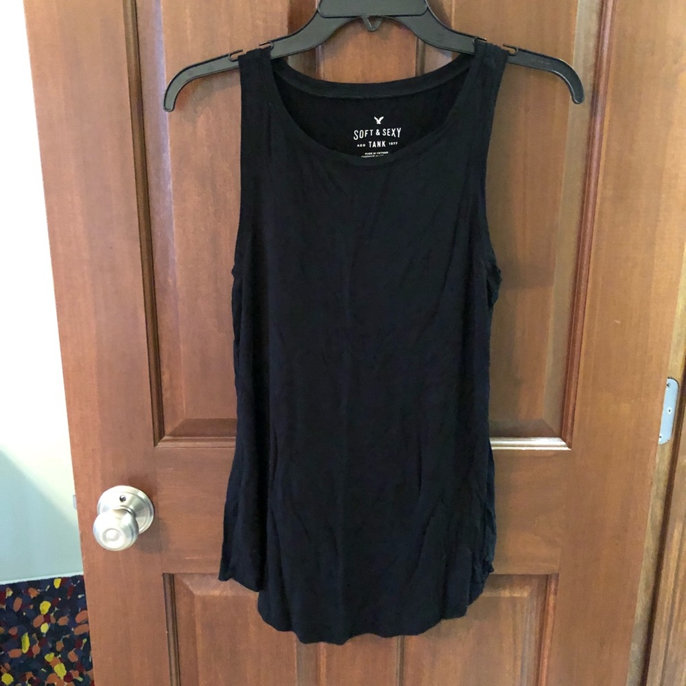 American Eagle soft and sexy black tank